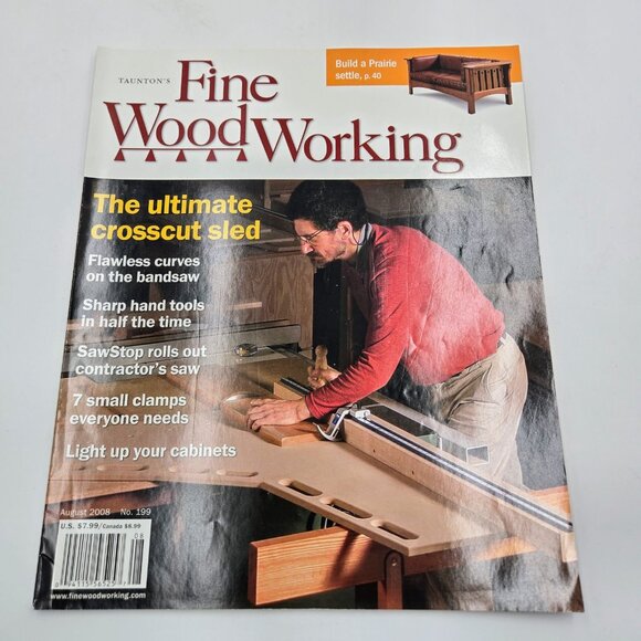 Tauton’s Fine Woodworking Magazine Lot February April June August October Decemb - Picture 12 of 14